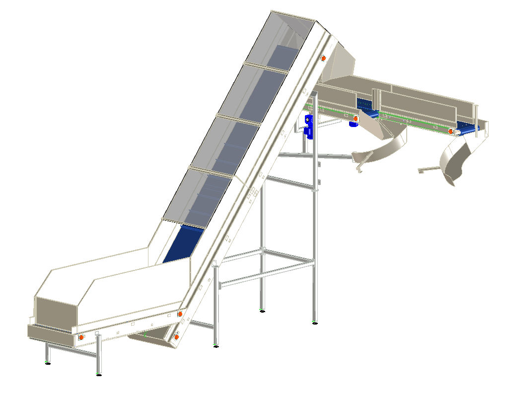 UNSCRAMBLER CONVEYOR SYSTEMS